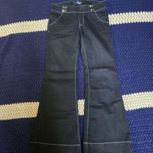 Pierce Dark Denim Flared Jeabs